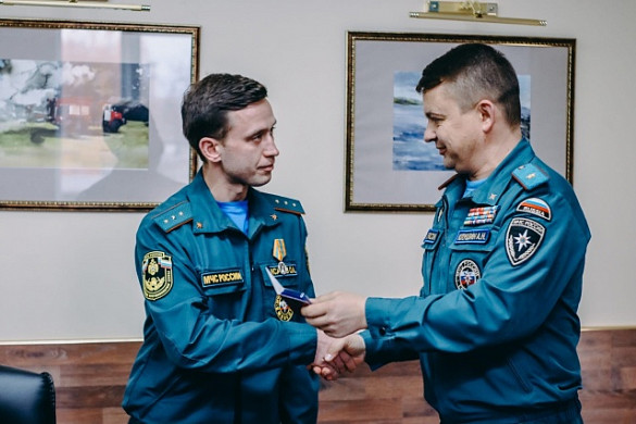 В Ивановской области наградили ликвидаторов лесных пожаров в Южском районе